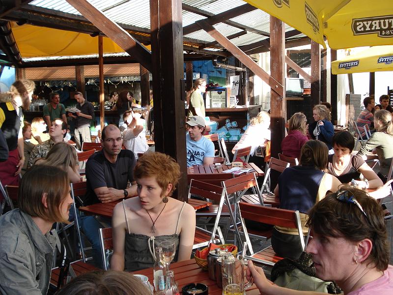 Motorradtour Baltikum Juni 2008_Vilnius_Abendessen2.jpg